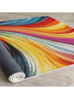 Kurzflor-Teppich In Bunt -Heimtextilien Verkauf aberto design kurzflor teppich in bunt 2