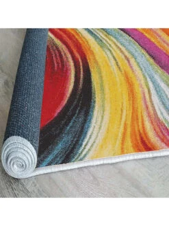 Kurzflor-Teppich In Bunt -Heimtextilien Verkauf aberto design kurzflor teppich in bunt 3