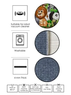 Kurzflor-Teppich In Bunt -Heimtextilien Verkauf aberto design kurzflor teppich in bunt 7