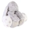 Kuscheldecke Mit Plüschfigur Hase In Grau -Heimtextilien Verkauf atmosphera createur dinterieur kuscheldecke mit pluschfigur hase in grau