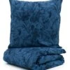 Perkal-Bettwäsche-Set In Blau 2 Perkal-Bettwäsche-Set In Blau -Heimtextilien Verkauf avance perkal bettwasche set in blau