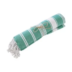 Hamamtuch L 170 X B 90cm SURFSIDE In Türkis 11 Hamamtuch L 170 X B 90cm SURFSIDE In Türkis -Heimtextilien Verkauf butlers hamamtuch l 170 x b 90cm surfside in turkis 3