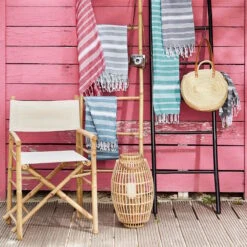 Hamamtuch L 170 X B 90cm SURFSIDE In Türkis 13 Hamamtuch L 170 X B 90cm SURFSIDE In Türkis -Heimtextilien Verkauf butlers hamamtuch l 170 x b 90cm surfside in turkis 5