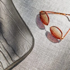 Picknickdecke L 150 X B 200cm WANDERLUST In Schwarz-Weiß -Heimtextilien Verkauf butlers picknickdecke l 150 x b 200cm wanderlust in schwarz weiss 4