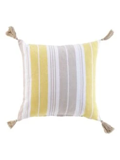 Kissen "Naturaline" In Gelb/ Beige