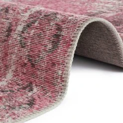 Flachgewebe Teppich Denain Pink -Heimtextilien Verkauf elle decoration flachgewebe teppich denain pink 2