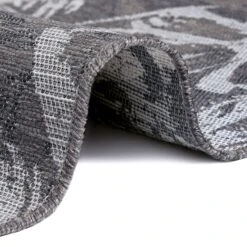 In- & Outdoor Teppich Lanao Dunkelgrau -Heimtextilien Verkauf elle decoration in and outdoor teppich lanao dunkelgrau 2