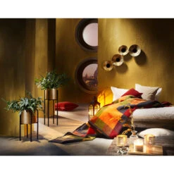 Wohndecke In Grün -Heimtextilien Verkauf erwin muller wohndecke in grun 4