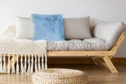 Dekokissen HEAVEN In Hellblau -Heimtextilien Verkauf gmd living dekokissen heaven in hellblau 4