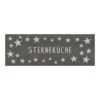 Küchenläufer St. Peter-Ording "Sterneküche" In Farbe Grau -Heimtextilien Verkauf gmd living kuchenlaufer st peter ording sternekuche in farbe grau