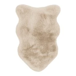 Kunstfellteppich HEAVEN In Beige