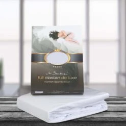 Spannbetttuch FULL ELASTAN In Dunkelblau -Heimtextilien Verkauf gmd living spannbetttuch full elastan in dunkelblau 2