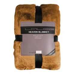 Wohndecke HEAVEN In Felloptik In Amber (Bernstein) -Heimtextilien Verkauf gmd living wohndecke heaven in felloptik in amber bernstein 2