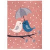 Kinderteppich Kurzflor Love Birds Vögel Rosa -Heimtextilien Verkauf hanse home kinderteppich kurzflor love birds vogel rosa