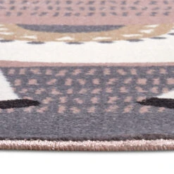 Kurzflor Kinderteppich Alpaka Dolly Rund Pastellrosa Grau -Heimtextilien Verkauf hanse home kurzflor kinderteppich alpaka dolly rund pastellrosa grau 4