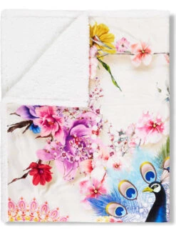 HIP Plaid "Bengta" In Creme/ Bunt -Heimtextilien Verkauf hip plaid bengta in creme bunt 2