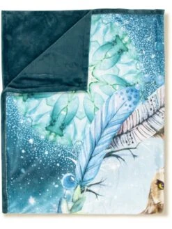 HIP Plaid "Kolya" In Hellblau/ Bunt -Heimtextilien Verkauf hip plaid kolya in hellblau bunt 2