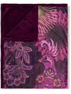 HIP Plaid "Miska" In Lila -Heimtextilien Verkauf hip plaid miska in lila 2