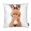 Kissen "Donkey" In Braun & Cremeweiß -Heimtextilien Verkauf juniqe kissen donkey in braun and cremeweiss