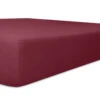 FEIN-JERSEY Q50 90/190 - 100 /200 Cm In Burgund -Heimtextilien Verkauf kneer fein jersey q50 90 190 100 200 cm in burgund