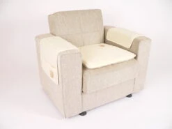 Armlehnenschoner Mit 3 Taschen In Ecru