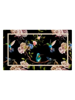 Fußmatte "Colibri" In Schwarz/ Bunt - (L)70 X (B)40 Cm