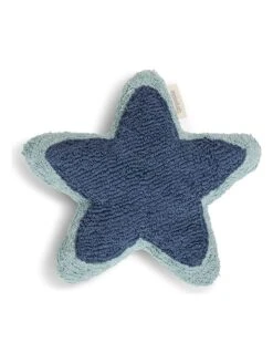 Kissen "Stern" In Dunkelblau - (L)40 X (B)40 Cm