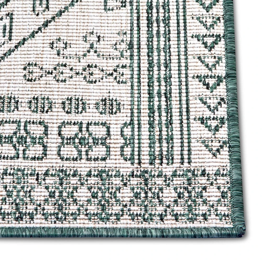 In- & Outdoor Wendeteppich Doha Grün 4 In- & Outdoor Wendeteppich Doha Grün – Bild 2