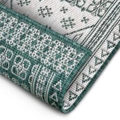 In- & Outdoor Wendeteppich Doha Grün