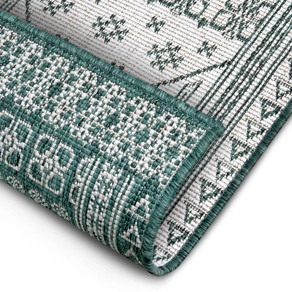 In- & Outdoor Wendeteppich Doha Grün 3 In- & Outdoor Wendeteppich Doha Grün