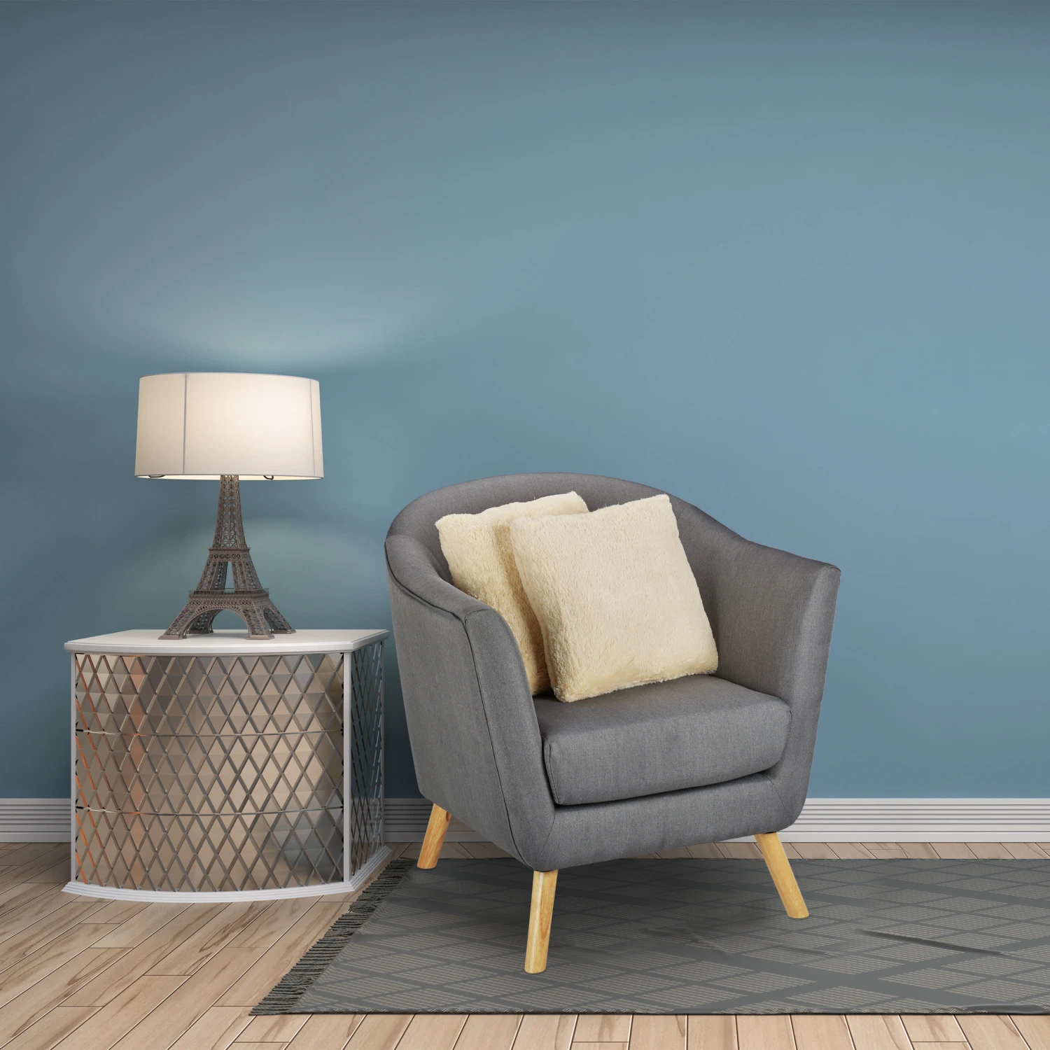 4 X Kissen In Creme - 35 X 40 Cm 4 4 X Kissen In Creme - 35 X 40 Cm – Bild 2