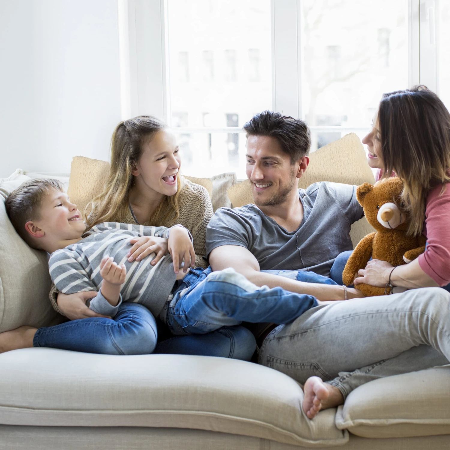 4 X Kissen In Creme - 35 X 40 Cm 5 4 X Kissen In Creme - 35 X 40 Cm – Bild 3