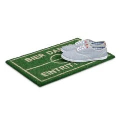 Fußmatte Bier In Grün - (B)60 X (T)40 Cm -Heimtextilien Verkauf relaxdays fussmatte bier in grun b 60 x t 40 cm 5