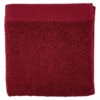Handtuch In Dunkelrot -Heimtextilien Verkauf soft by perle de coton handtuch in dunkelrot