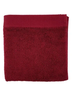 Handtuch In Dunkelrot