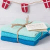 Wischtuch Aqua Türkis Kombi 3er Set