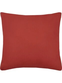 Kissen "Duo" In Rostrot - (L)40 X (B)40 Cm -Heimtextilien Verkauf stof france kissen duo in rostrot l 40 x b 40 cm 1