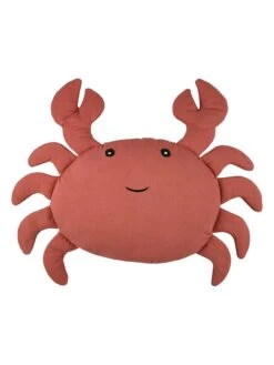 Kissen "Edouard" In Rot - Ø 40 Cm -Heimtextilien Verkauf stof france kissen edouard in rot o 40 cm 2