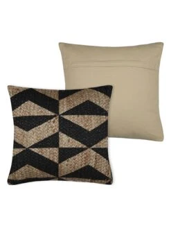Kissen "Rango" In Beige/ Schwarz - (L)40 X (B)40 Cm -Heimtextilien Verkauf stof france kissen rango in beige schwarz l 40 x b 40 cm 2
