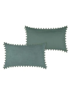 Kissen "Sanchez" In Grün - (L)50 X (B)30 Cm