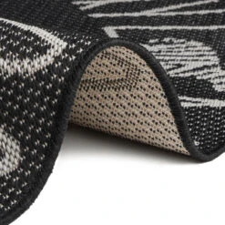 Flachgewebe Kinderteppich ABC Alphabet Schwarz/creme -Heimtextilien Verkauf teppich boss flachgewebe kinderteppich abc alphabet schwarz creme 4