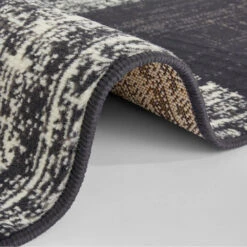 Kurzflor Teppich Block Grau/hellgrau/creme -Heimtextilien Verkauf teppich boss kurzflor teppich block grau hellgrau creme 4