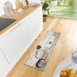 Kurzflor Küchenläufer Home Is Where The Heart Is Creme Grau 45x140 Cm -Heimtextilien Verkauf zala living kurzflor kuchenlaufer home is where the heart is creme grau 45x140 cm 2